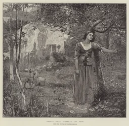 Joan of Arc Listening to the Voices
